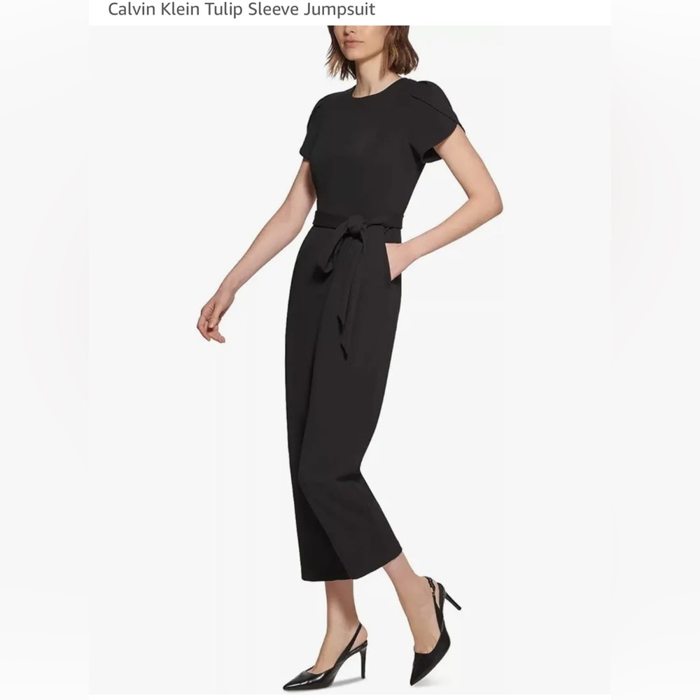 Emerald green Calvin Klein jumpsuit